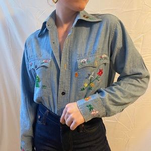 Vintage 1960s Orange Tab Levi’s Button Down